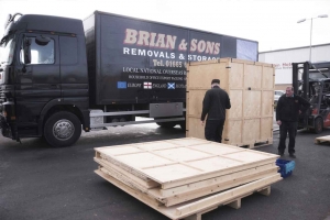 Packing for Removals at Brian and Sons